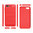 Flexi Slim Carbon Fibre Case for Huawei Y5 (2018) - Brushed Red
